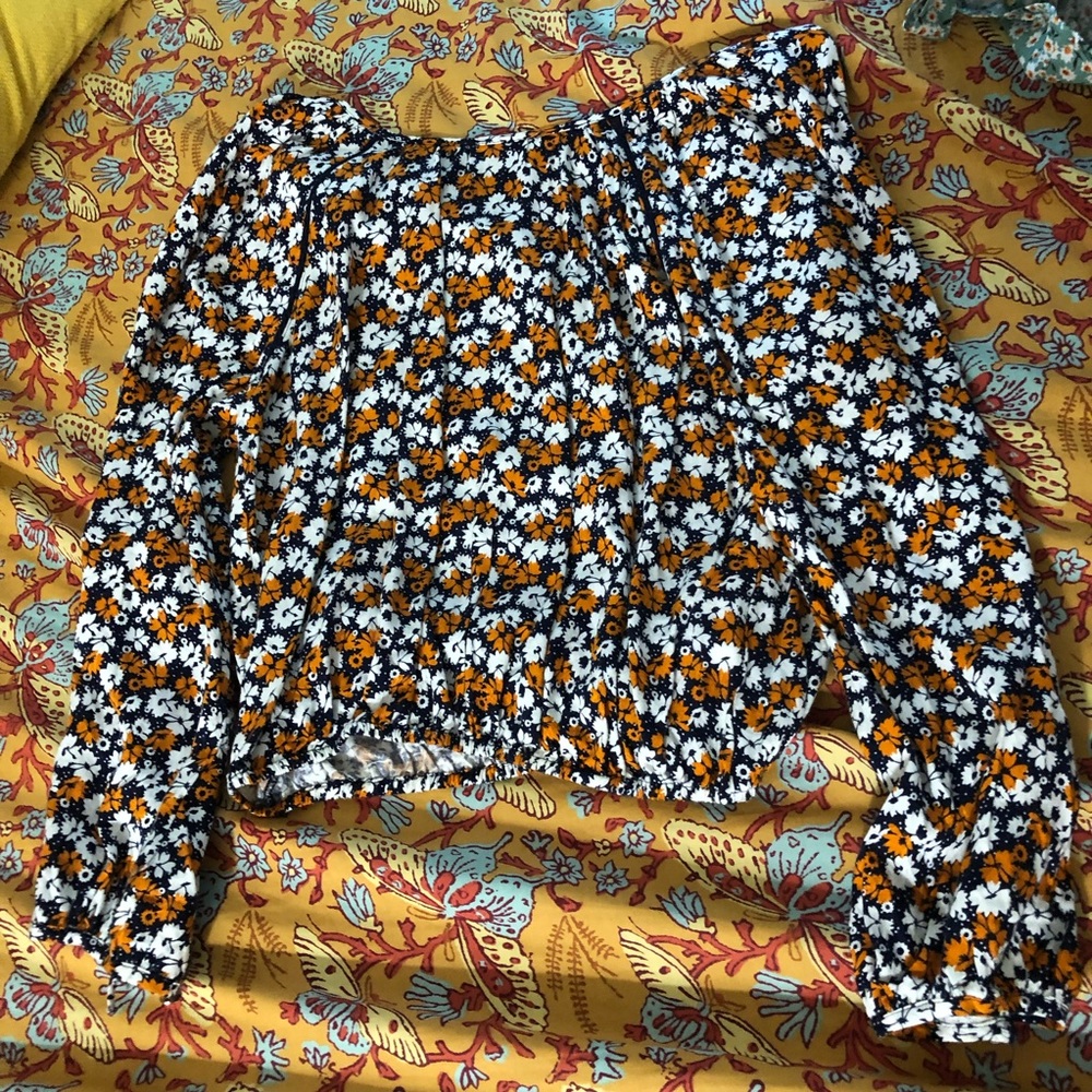 F21 Floral Top